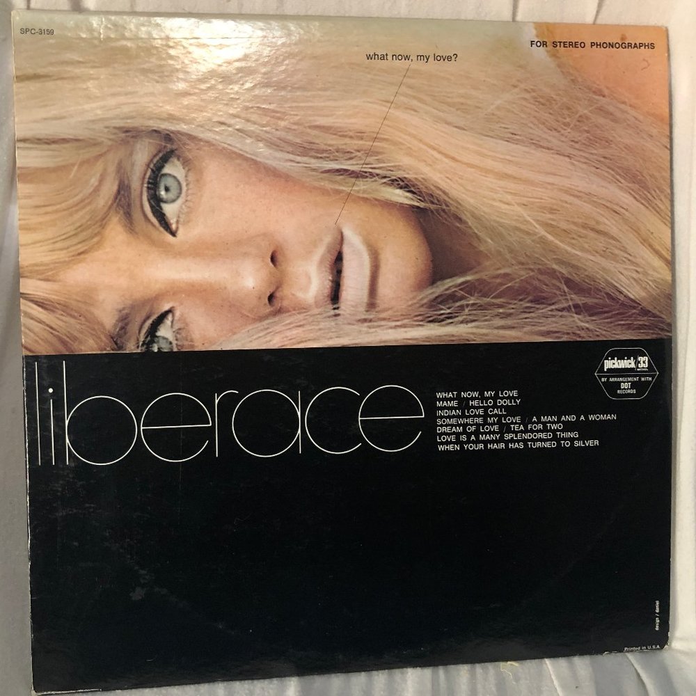 Liberace - What Now, My Love? 1969 Original LP